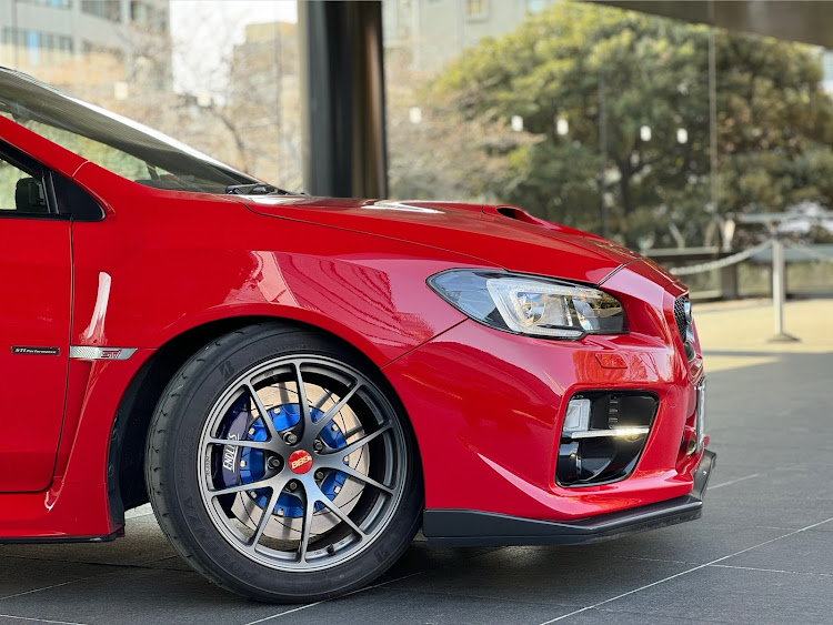 WRX STIの雅叙園東京・桜あまり咲いてない・アイズファイヤー・スネークヘッド・リフレクションに関するカスタム事例の投稿画像7枚目