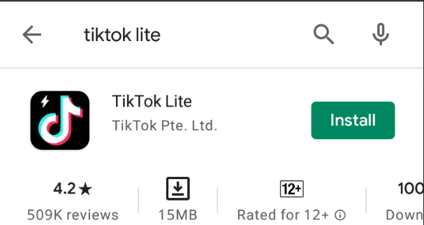 TikTok Lite Download