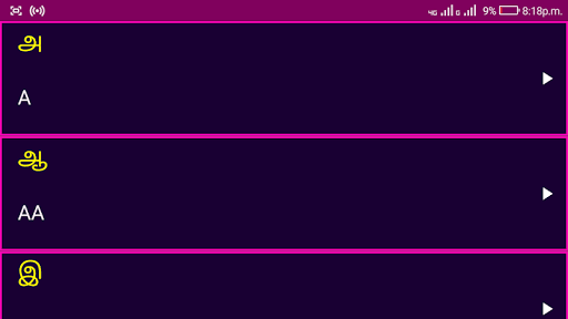 Learn Tamil Alphabets and Numbers