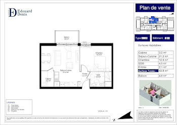 appartement à Sainte cecile (62)