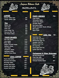 The Jaipur Biker's Cafe menu 1