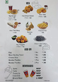 Venky's Xprs menu 3