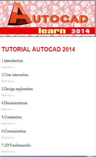 Tutorials Autocad 2014