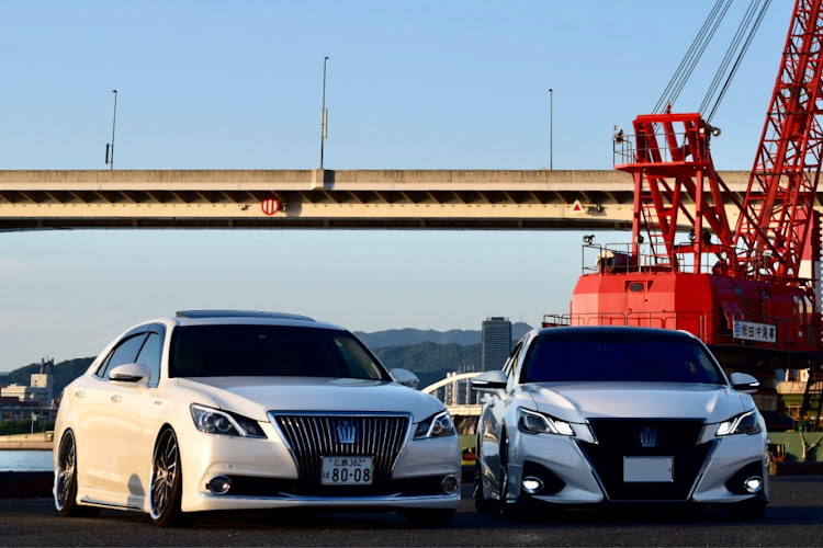 クラウンマジェスタの亀活・広島・廣紳会・210special☆・コロナウイルスに負けるなに関するカスタム事例の投稿画像6枚目
