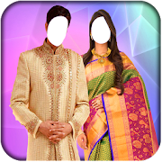 Couple Traditional Photo Suit  Icon