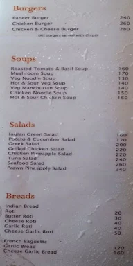 The Bongo menu 3