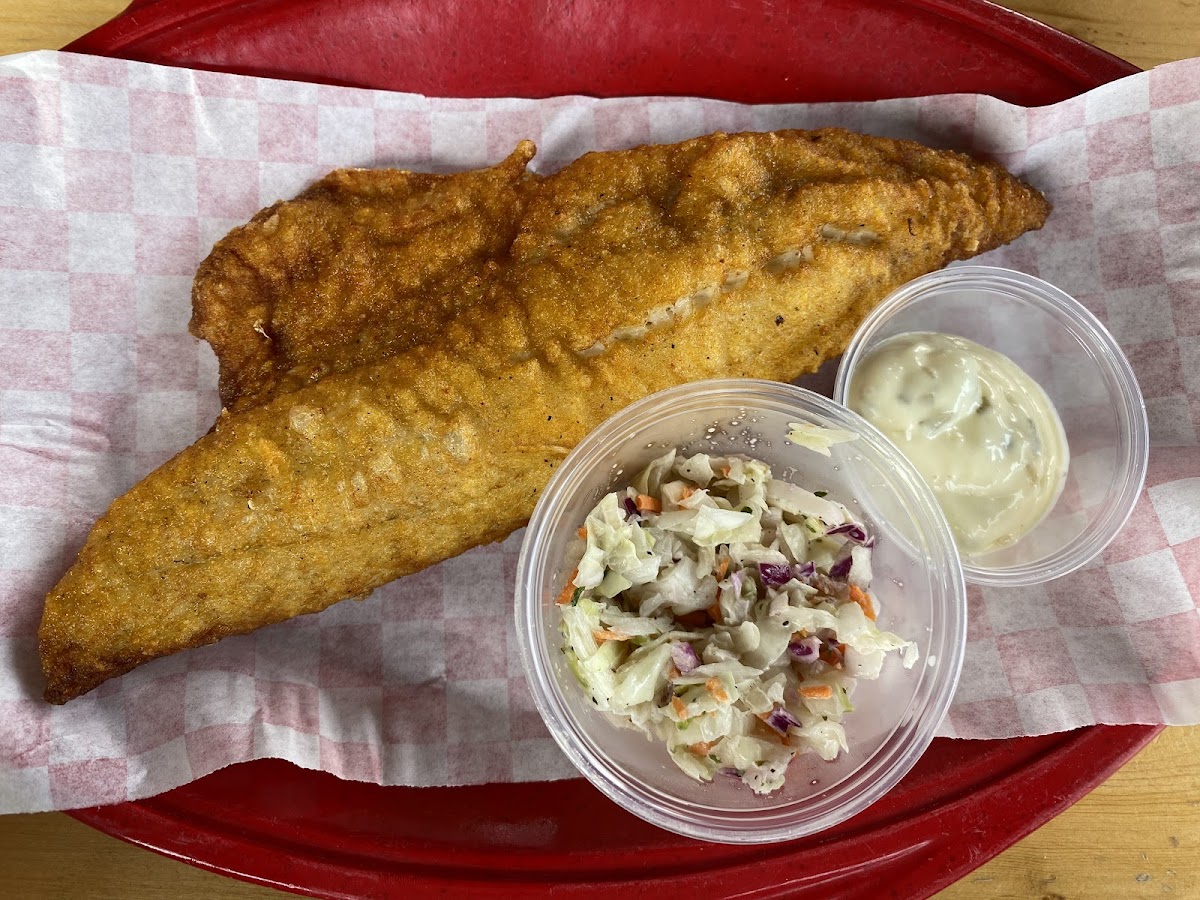 Fried Canadian Walleye