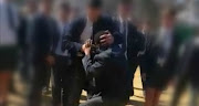 The family of a 16-year-old boy who was assaulted in full view of other pupils has slammed the school for conducting a drug test on him without its consent.