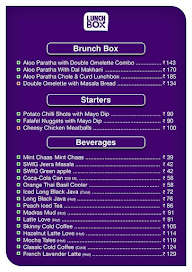 Lunch Box menu 5