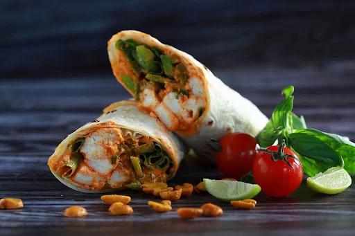 Karachi Bhuna Paneer Roll