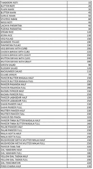 Eat'N'Garden Cafe and Restaurant menu 3