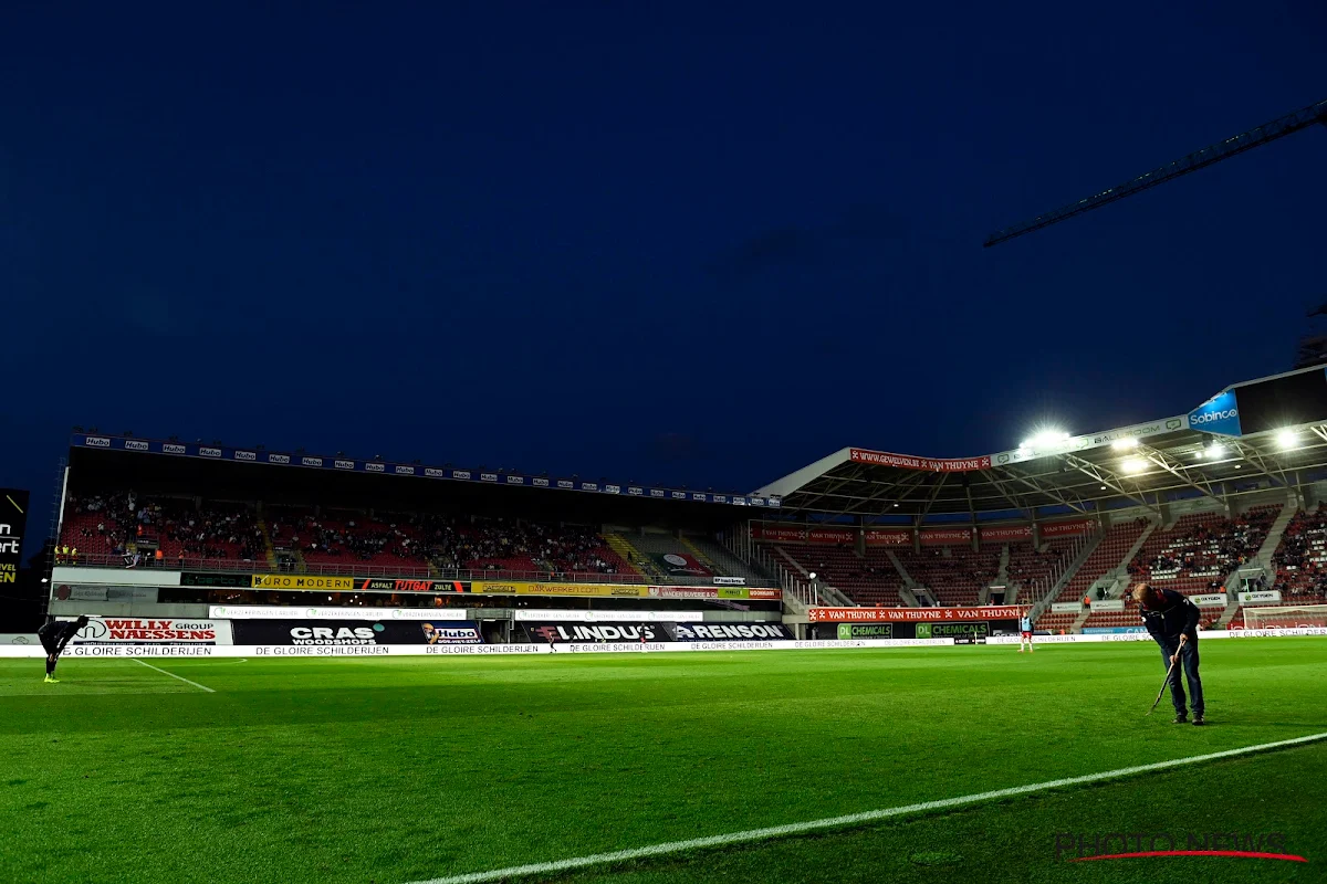 Zulte Waregem - Club de Bruges arrêté: être sponsorisé par un fournisseur d'énergie ne suffit pas....