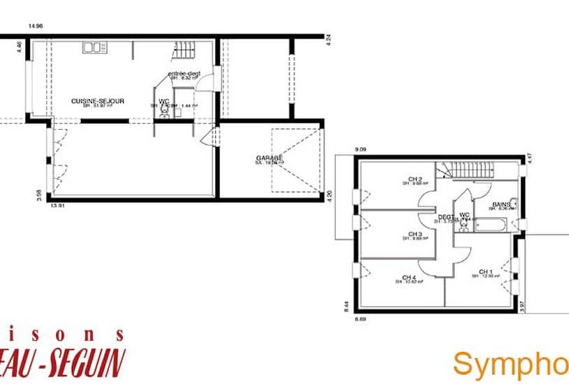  Vente Terrain + Maison - Terrain : 500m² - Maison : 115m² à Bréviandes (10800) 