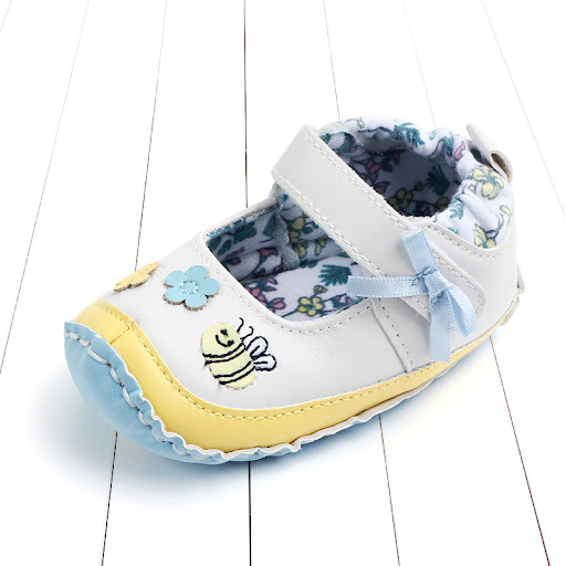 Title 7, Rubber soled non-slip toddler shoes for safe wa...