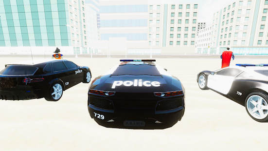 SuperHero Cop Car Stunt Screenshot