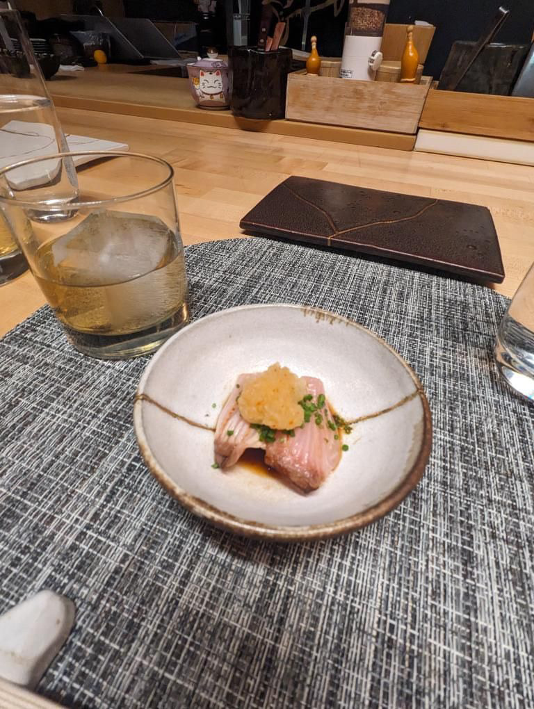 Gluten-Free at Kintsugi Omakase