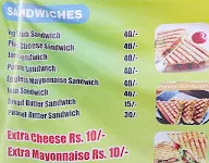 Sarthak Sandwich menu 2