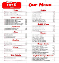 Teju Fryd menu 1