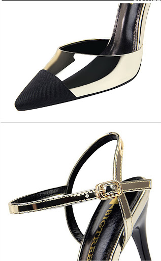 Title 9, Womens Stiletto Pumps High Heel Color Block Bu...