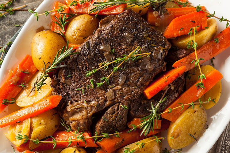 Hearty pot roast to beat the cold. File image.