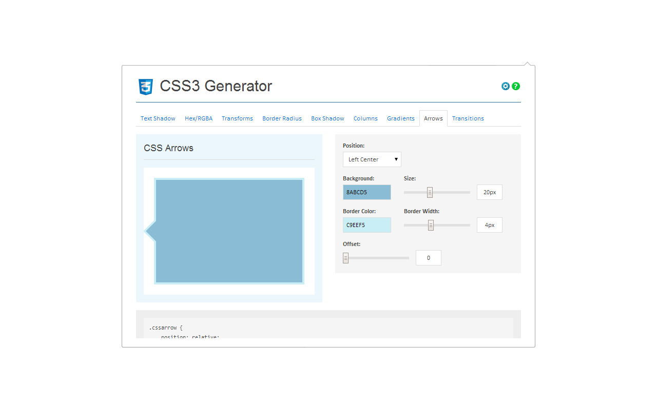 CSS3 Generator Preview image 3