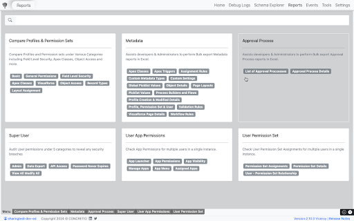 Salesforce Tool Suite (Debug Logs, Schema)