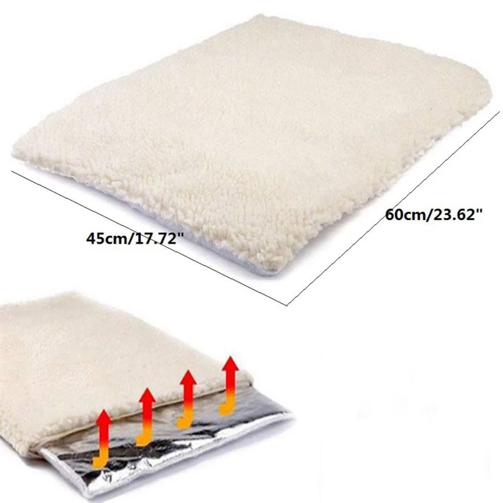 Title 19, Pet Self-Heating Blanket Fluffy Blanket Dog Cat...