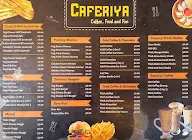 Caferiya menu 3