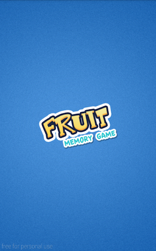 Fruits Memory Game