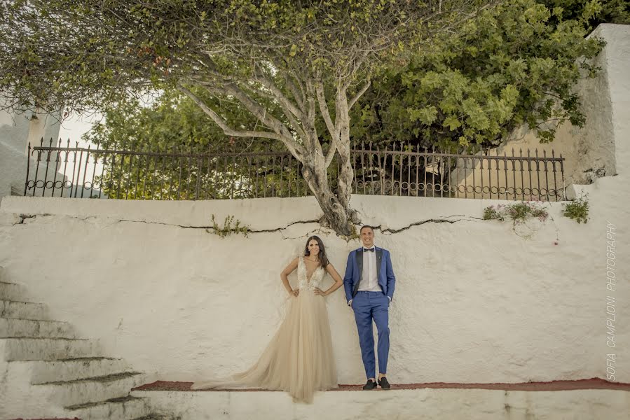 Bröllopsfotograf Sofia Camplioni (sofiacamplioni). Foto av 2 augusti 2019