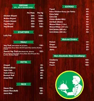 Sairaj Malvani Tadka menu 2