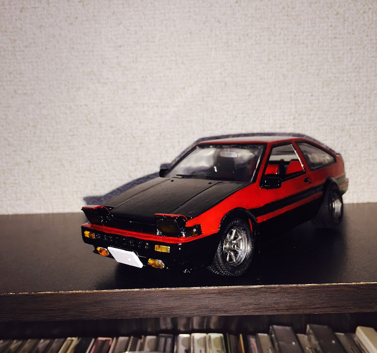 しゅーきさんが投稿したプラモデル・ハチロク　AE86に関するカスタム事例の投稿画像2枚目