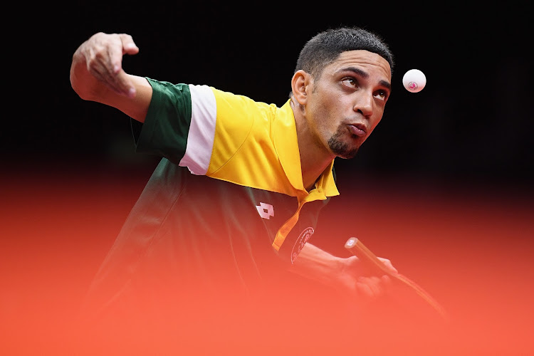 Theo Cogill at the Gold Coast 2018 Commonwealth Games in Australia. Picture: MATT ROBERTS/GETTY IMAGES