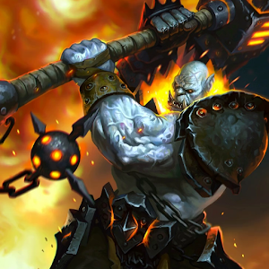 Download Fantasy live wallpaper (orc, warrior, fire) For PC Windows and Mac