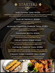 Great Indian Curries menu 1