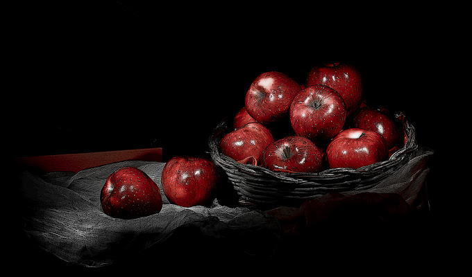 Basket of apples di Pier Gatti photography