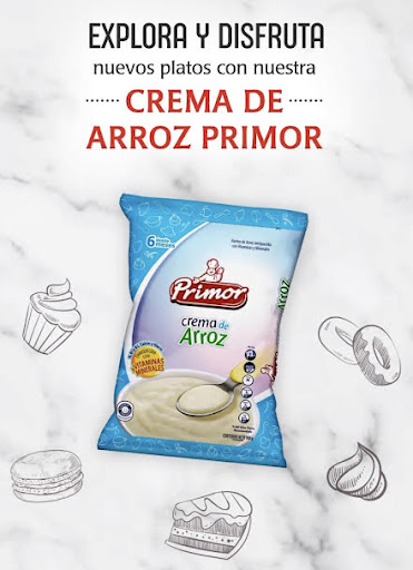 Primor crema de arroz bolsa 450gr – Deliveza