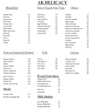 AK Delicacy menu 1