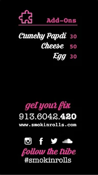 Smokin' Rolls menu 5