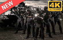 Police and SWAT HD Wallpapers New Tab Theme small promo image