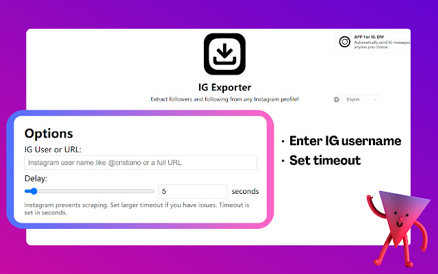 Insta Follower Export Tool : IG Follower Export Tool - IGTools Net