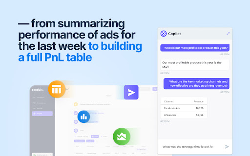 Conduit Copilot - AI analyst for business