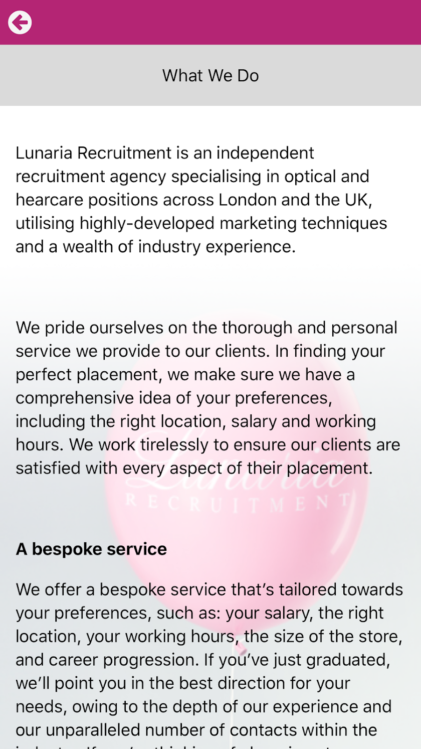 Lunaria Recruitment Screen 3