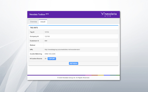 Neodata Group Toolbox