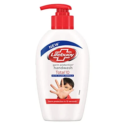 Lifebuoy Total 10 Activ Silver Formula Germ Protection Handwash - 240 ml