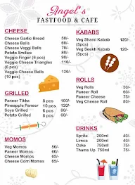 Angel's Fastfood Cafe menu 2