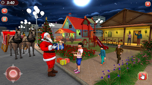 Screenshot Christmas Flying Santa Gift