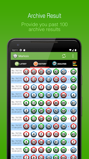 Screenshot Marksix
