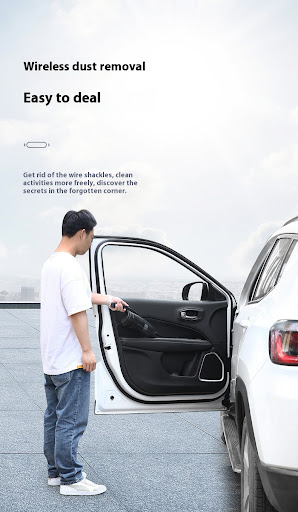 Title 7, 120W Wireless Car Cleaner Rechargeable. Effortl...