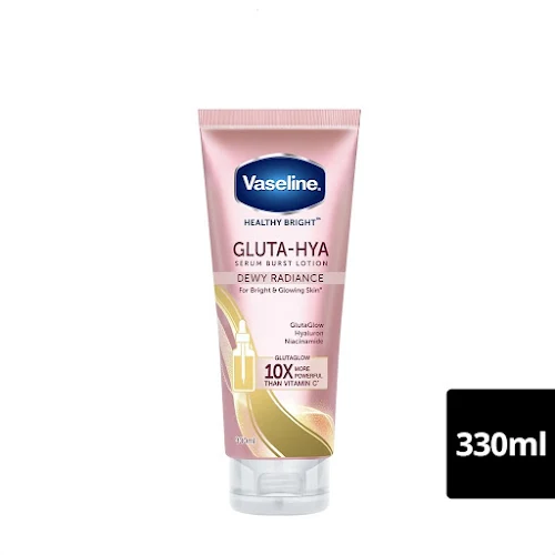 Sữa dưỡng thể Vaseline Gluta-Hya Dưỡng da sáng rạng rỡ 330ml